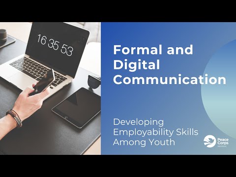 ფორმარული და ციფრული კომუნიკაცია / Formal and Digital Communication